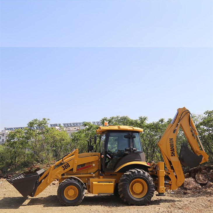4 Wheel Drive Backhoe Loader
