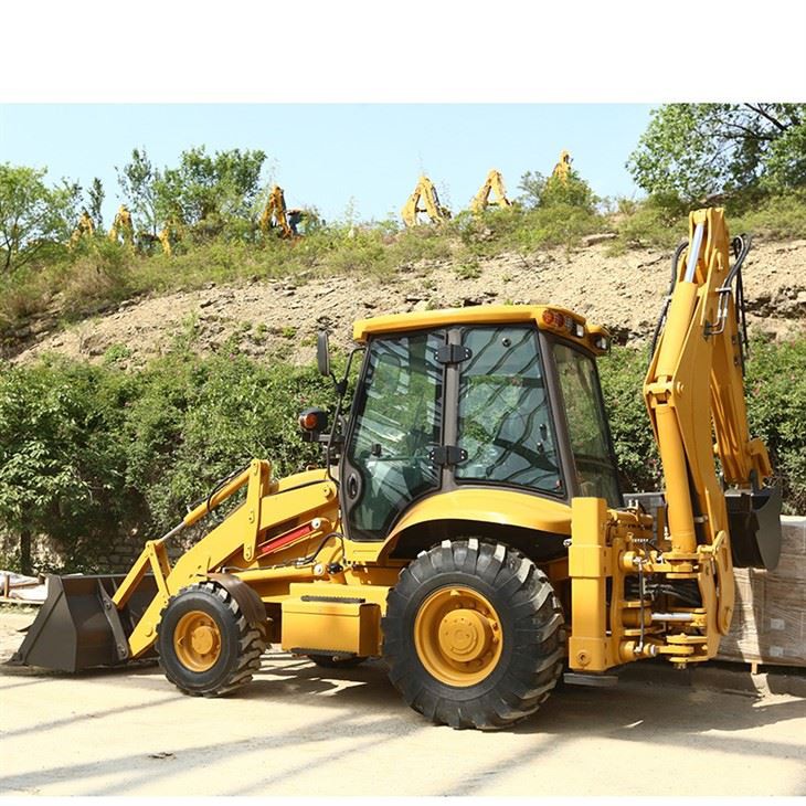 4 Wheel Drive Backhoe Loader
